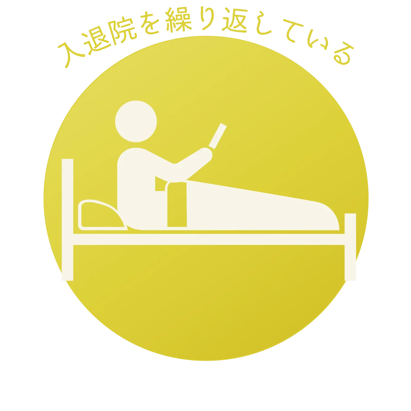 入退院を繰り返している